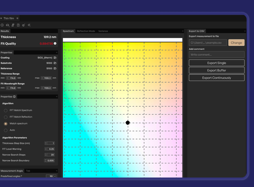Redesigned AvaSoftX Color Module