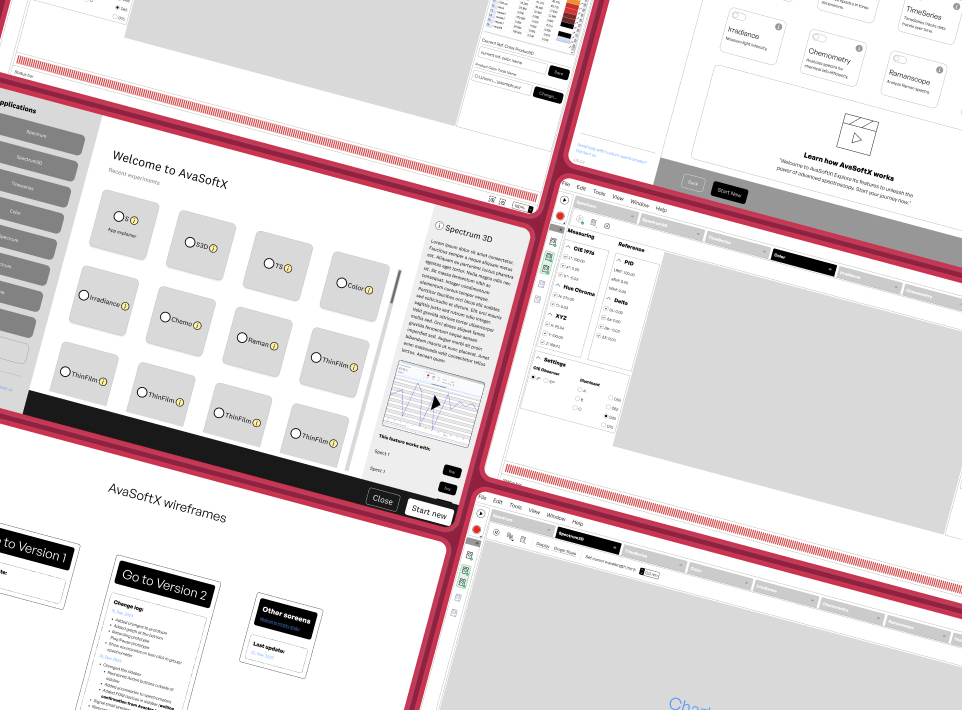 Welcome Screen Wireframe